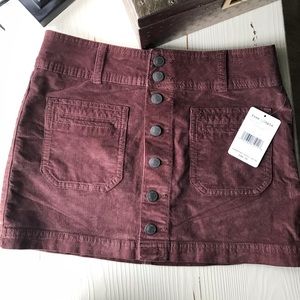 Free People- Joanie Cord Skirt- Size 26